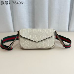 Mini axelväska mahjong väska axelväska tote full läder tryckt kvinnor läder modedesign crossbody väska 764961