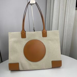 Классическая верхняя роскошная сумка-тоут, дизайнерская сумка 10А, новая холщовая сумка через плечо большой вместимости с лоскутной кожаной сумкой, новая модная сумка для покупок люксового бренда