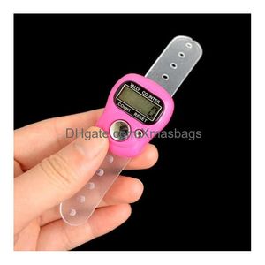 Andra handverktyg mini digital lcd display elektronisk ring finger golf räknar scorer verktyg inventering grossist droppleverans hem gard dhgrl