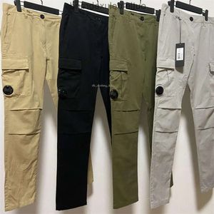 Cp Compagny Pants Pants Newest Garment Dyed Cargo Pants One Lens Pocket Pant Outdoor Men Tactical Trousers 690 Cp Comapnys Pants