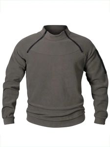 Men's Casual Pullover Sweatshirt For Fall Winter Outdoor Activities