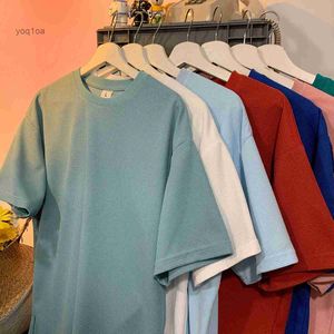 Men's T-Shirts Neploha Waffle T-shirts For Men Basic Tee Casual T shirt Oversized Tops 2023 Quality Unisex Short Tshirts Tees Men Clothing