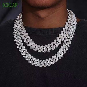 Fashion Luxury Design Custom Necklace Jewelry Sets GRA Certification Cuban Chain VVS Moissanite Diamond Necklace For Men