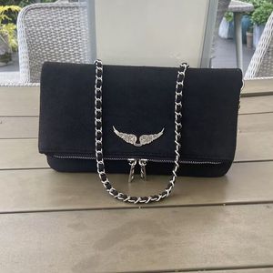 Heißverkauf Sac Luxe Original Schulter Zadig Voltaire Tasche Real Leder Geldbeutel Spiegel Qualität Luxus Handtasche Crossbody Designer -Taschen für Frauen Dhgate Neue Paty