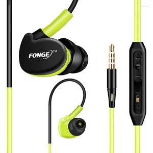 Fone de ouvido esporte correndo fones baixo fone à prova dwaterproof água ipx5 fones alta fidelidade handsfree com microfone para xiaomi meizu