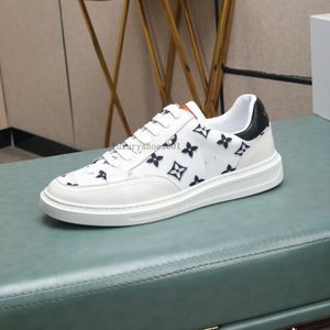 Fashion Men Beverly Hills Casuals Shoes Thick Bottoms Running Sneaker Paris Classic Leather Elasticd Band Low Top Designer Run Walk Casual Athletic Shoes EU 1.23 04