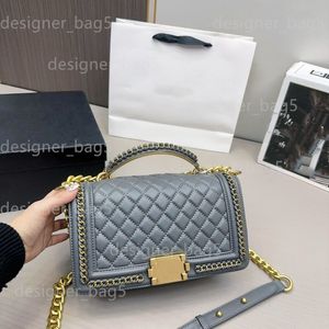 7A hochwertige Designer-Tasche für Damen, Umhängetaschen, Metallkette, würzige Muttertasche, erstklassige Handtasche aus Schaffell