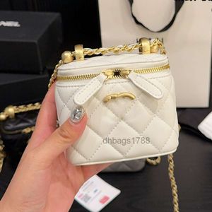 Designer Makeup Box Crossbody Channell Bag French Brand Fashion New Mini Women Vanity Case Shoulder Bag Handväska 8a Kvalitet Luxury Messenger Bag Kopplingar