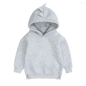 Jackets Baby Kids Boys Girls Cute Cotton Jogging Hoodies Children Solid Long Sleeve Sweatshirts Tops Spring Warm Tracksuit Clothing