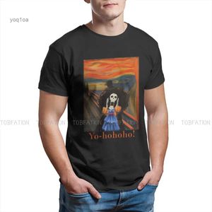 Męskie koszulki One Piece Monkey D. Luffy poliester Tshirt for Men Soul King Brook Yo Hohoho Humor Speisher Blushirts Thirt