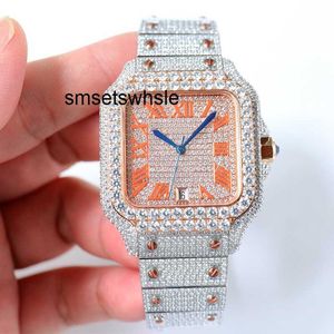 Designeruhren Diamantuhr Herren 8215 Uhrwerk Designer Saphir Edelstahlarmband Wasserdicht 40 mm