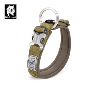 Collars Truelove Dog Collar Safety Nylon Smetteria per cani Collar imbottito Cani morbidi Sport da passeggio per esterni per cani da cucciolo di grandi dimensioni Collari