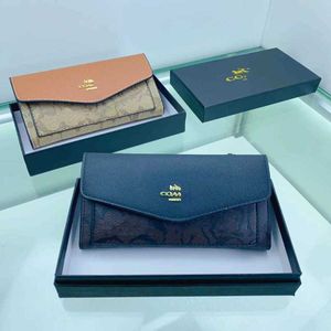 60% OFF Designer bag New Camellia Blossom Kou Long Women's Discount Wallet Handheld Bag with Box