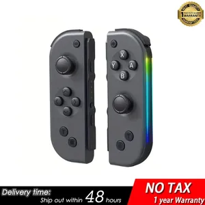 Controller di gioco Joy Pad Switch Controller Luci RGB Contro Compatibile L/R Maniglia N Intenzione con sveglia/schermi NFC