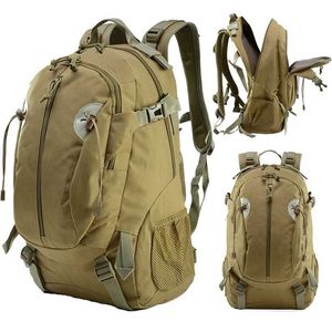 Torby turystyczne 30 l Man's Tactical Backpack Army Army Bags Waterproof Outdoor Molle Bag w dużej pojemności wielofunkcyjne plecaki kamuflażowe YQ240129