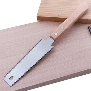 O aço viu a mão flexível afiada dobro da lâmina da tração japonesa para o corte do woodworking