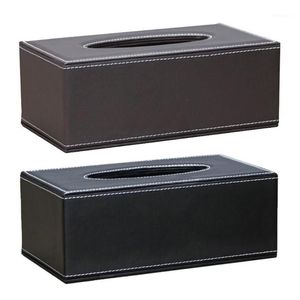 Кожаная коробка для салфеток, бумажный держатель для салфеток для лица для домашнего офиса el1236C
