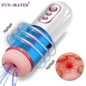 Masturbators Automatic Male Masturbator Telescopic Vacuum Sucking Masturbation Cup Blowjob Oral Sucker Vibrator Sex Machine Sex Toys for Men