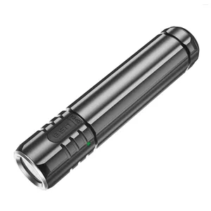 懐中電灯トーチクラロスEC20 1100Lumens Luminus SST-20 Type-C充電式懐中電灯には、パワーバンクライト付きの4000mAhバッテリーが含まれています