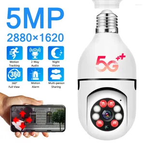 Ampul ip wifi kamera kapalı video gözetim güvenlik koruma bebek monitörü tam renkli gece görüş kamera mini