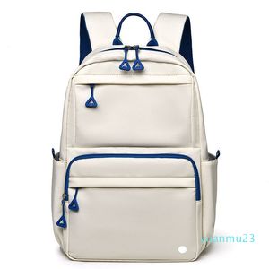 Ll ryggsäck utomhusväska för studen lu casual dagpack yoga gym ryggsäck skolväska tonåring mochila ryggsäck
