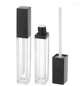 Present Wrap Lip Gloss Tube tom 5 ml Behållare Makeup Oil Square Plastic Tubes With Wholesale Price