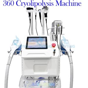 360 Degree Cryotherapy Slimming Machine Cryolipolysis Lipolaser Cavitation RF Skin Tightening Body Shaping Contouring Cellulite Reduction Fat Removal