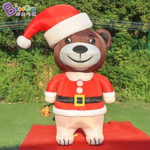 Tomada de fábrica por atacado 3mH 10ft personagem de desenho animado inflável Natal cerveja inflação ar soprado brinquedos animais para eventos ao ar livre festival decoração brinquedos esporte