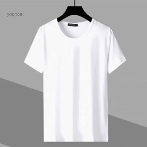 Men's T-Shirts Fashion Solid T-shirts Men Round Neck Tops Summer Short Sleeve Shirts Casual Slim Fit Tee Top Male Breathable Clothing