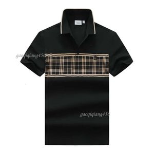 Designer Fashion Top Business Clothing Polo S broderade krage detaljer Kort ärm Polo Shirt Men's Multi-Color Multi-Colors Tee M-XXXL #01