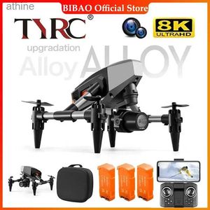 Drony Tyrc XD1 Mini Drone 4K Professional 8K Dual Camera 5G WIFI Wysokość Utrzymanie czterech stron Unikanie przeszkód RC Quadcopter zabawka YQ240129