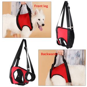 Harnesses Front Rear Legs Dog Lift Assist Support Harness Feet Tail Holder Walking Aid Vest For Canine Assist Elderly Sick Injured Dog Pet