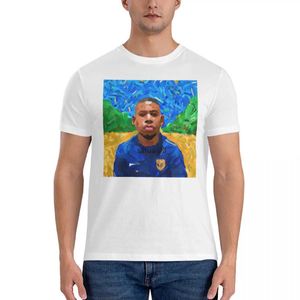 Homens camisetas Mbappe e Mbapp Kylian Campeão França Futebol Time Futebol 24 Top Tee Vintage Adulto T-shirt Engraçado Novidade Casa