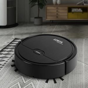 Aspirapolvere domestico intelligente con ricarica USB Robot di pulizia integrato per spazzare e pulire, essenziale per le persone pigre 240123