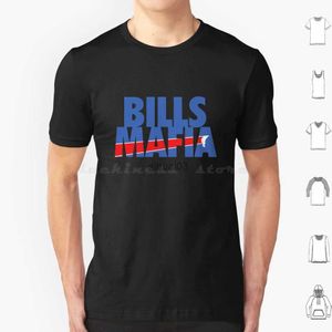 Homens camisetas Bills Mafia Camiseta Tamanho Grande 100% Algodão New York Upstate Football Retro 8 Bit 8 Bit Tecmo Sports Vintage Bills Mafia Josh