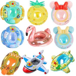 Altre piscine SpasHG Rooxin Anello da nuoto per bambini Gioco d'acqua Tubo Piscina Galleggiante per bambini Nuoto Cerchio Unicorno Flamingo Piscina Giocattolo gonfiabile Festa estiva YQ240129