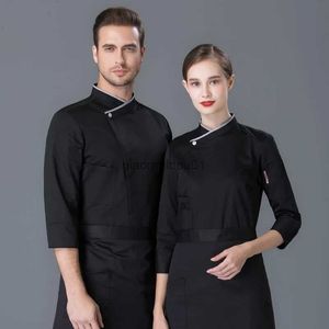 Altri abbigliamento master Chef giacca unisex ristorante uniforme cucina cameriera camicia cottura hotel balzatore uniforme torta da lavoro turisce AS426