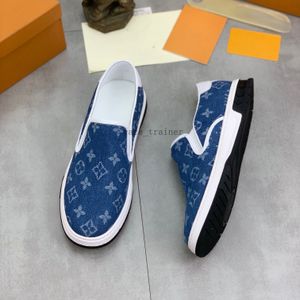 Mocassini in pelle firmati Scarpe da uomo Motivo in rilievo BEVERLY HILLS SLIP ON Sneakers TRAINER SNEAKER Suola in gomma ultraleggera 1.23 01