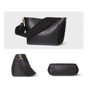 Novo estilo de bolsa feminina de couro genuíno bolsa de ombro 15520210W