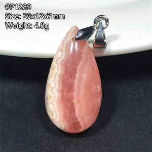 Cloisonne topo natural vermelho rodocrosita pedra pingente jóias para mulheres homem amor beleza presente contas de cristal prata argentina pedra preciosa aaaaa