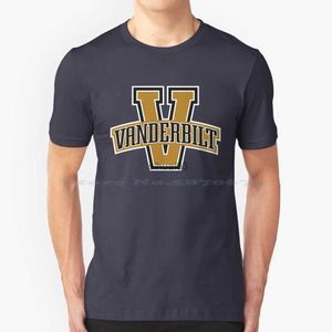 Men's T-Shirts V University T Shirt 100% Cotton Tee Vandy Football Kumar Rockers Jack Leiters Scottie Pippens Jr Hospital Sarah