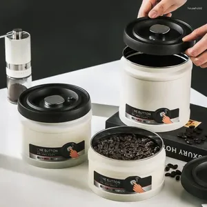 Lagerung Flaschen Vakuum Versiegelt Dosen Box Kaffee Bohnen Pulver Kanister Tee Milch Gläser Edelstahl Tank Home Küche Gadget