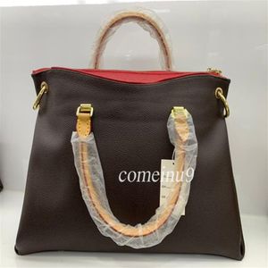 Comeinu9 damski Xlarge oryginalna skórzana torba 34 cm Klasyczna torba na ramię moda torebka lady 27 cm250n