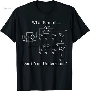 Męskie koszulki inżynier elektryki prezent T-shirt zabawny inżynieria sarkazm koszulka drukowana T-koszul