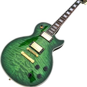 Custom Shop, Made in China, chitarra elettrica personalizzata LP di alta qualità, tastiera in palissandro, hardware dorato, spedizione gratuita