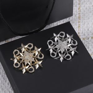 Gold Diamond Brooch Pins Brooches Design Luxury Brooch For Gift Brooches Accessories Supply