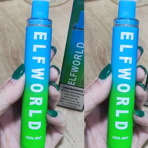 Oryginalny jednorazowy Vape Pen Elfworld MG2500 Design Elf kryształowy pasek Puff 25000 Puffs E.