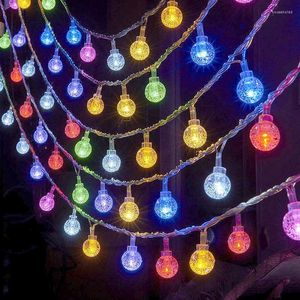 Dizeler LED Globe Dize Işıkları USB Peri Işık 20 LEDS Fişe Su geçirmez lamba Noel Tatil Düğün Dekorasyon