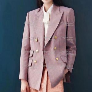 Women's designer blazer jacket coat Clothing double letter G spring autumn new released top