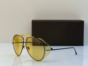 جاك الطيار نظارة شمسية أسود صفراء الرجال الرجال مصمم نظارات شمسية ظلال شمس غافاس دي سول UV400 نظارات مع صندوق